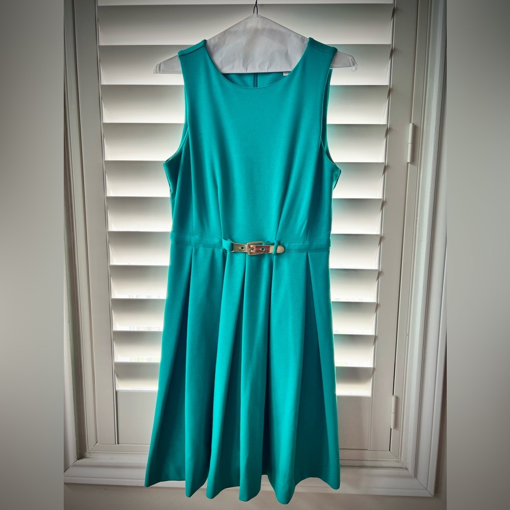 Jennifer Lopez Tropical A Line dress